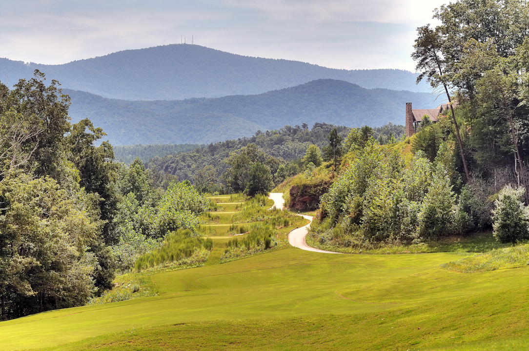 Charlotte, NC Professional Resort Photography and Video - Golf Course in NC Mountains