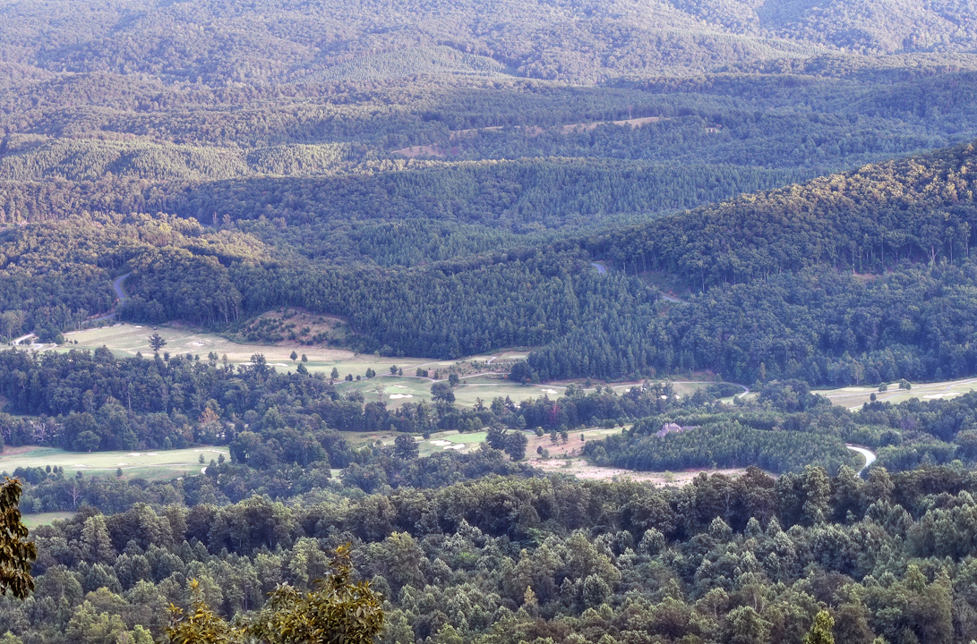 North Carolina mountain valley