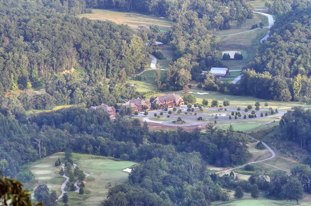 Professional Resort Photography and Video - Above view of resort