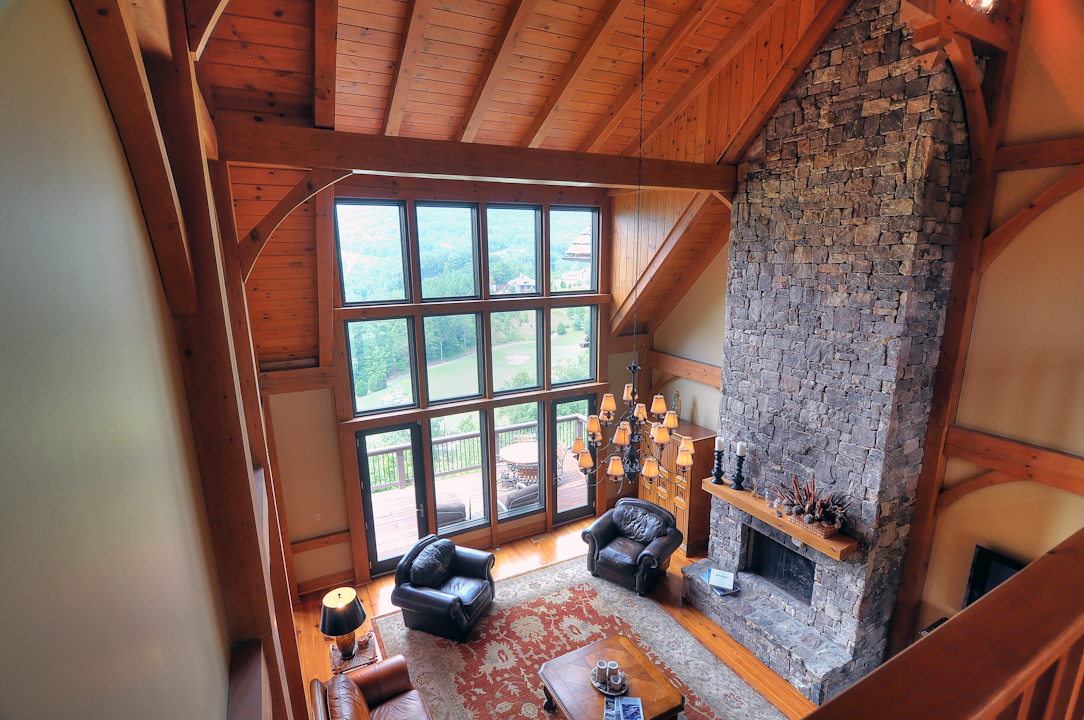 Professional Resort Photography and Video - 2 Story Living Room