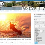 website designed and developed for lake wylie realty